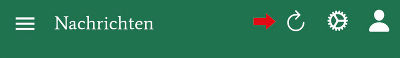Symbol zum Aktualisieren einer Seite. Symbol zum Aktualisieren einer Seite.